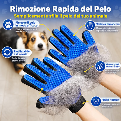 Guanto RP.C.S (RIMUOVI PELI-COCCOLE-SHAMPOO).